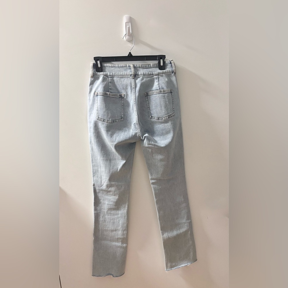 Generation Love Justine Button Fray Denim Pants | Size Small - Picture 8 of 9